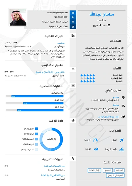 السيرة الذاتية